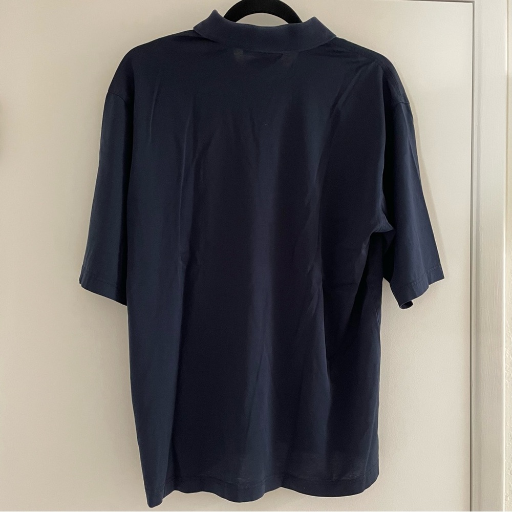 Master's Golf Navy-Blue Cotton Golf Polo M - Picture 7 of 11